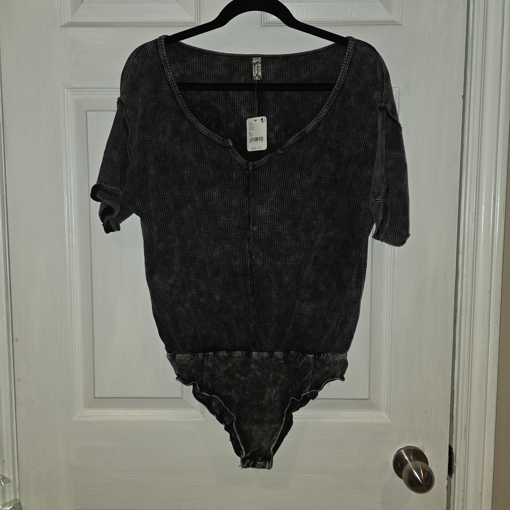 NWT Free People Go With The Flow Bodysuit - Picture 3 of 8